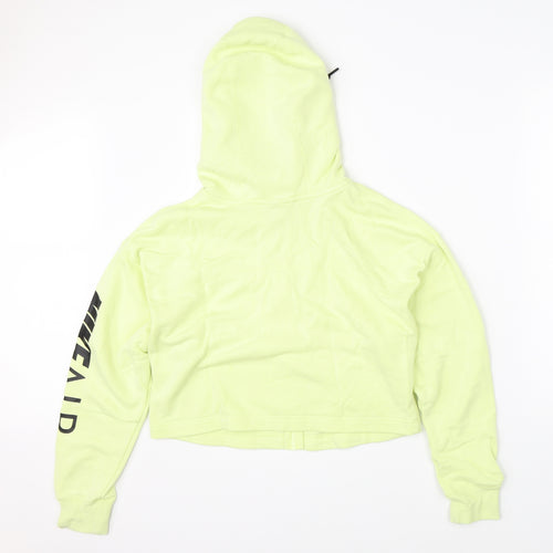 Nike Womens Yellow   Full Zip Hoodie Size M  - nike
