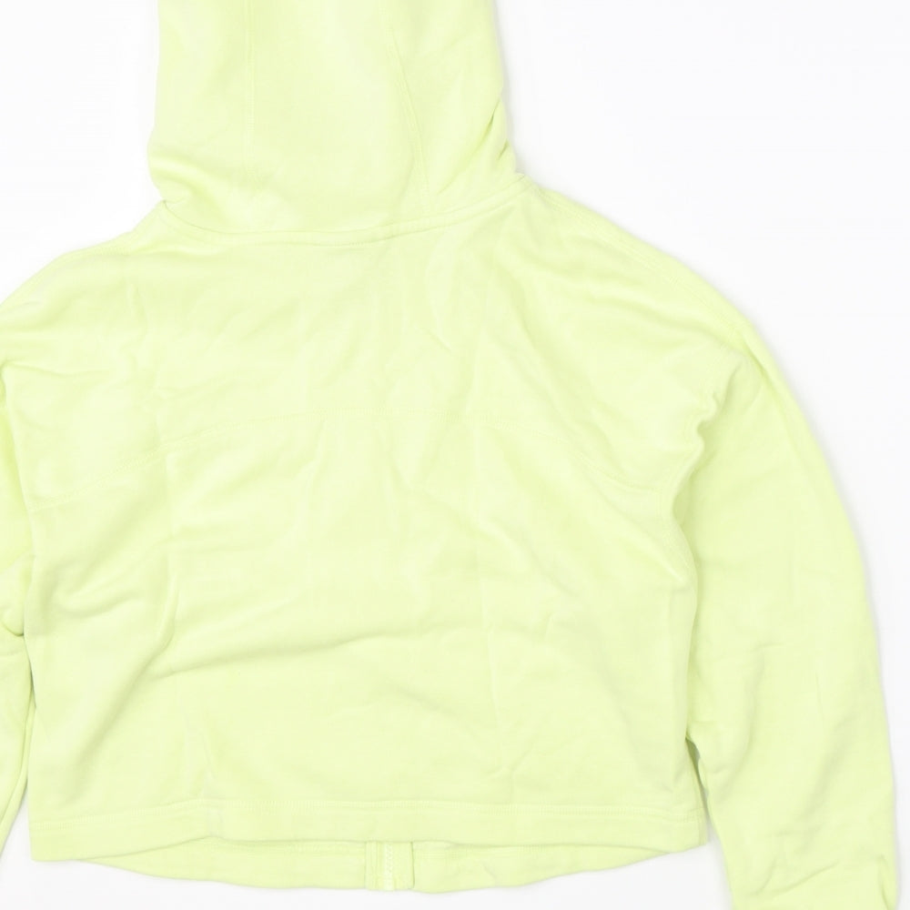 Nike Womens Yellow   Full Zip Hoodie Size M  - nike