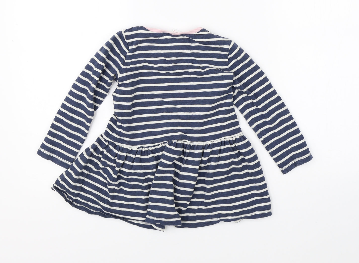 NEXT Girls Blue Striped  Tutu Dress  Size 2-3 Years
