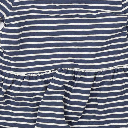 NEXT Girls Blue Striped  Tutu Dress  Size 2-3 Years