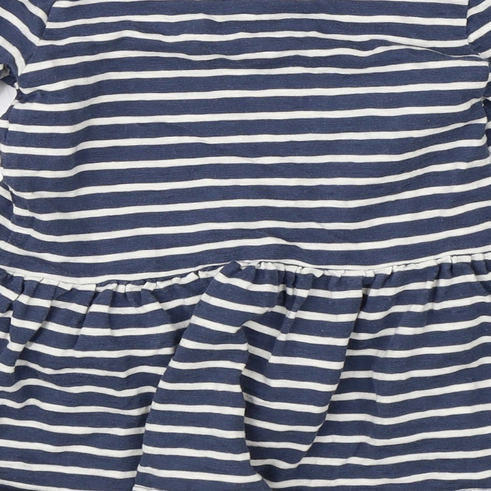 NEXT Girls Blue Striped  Tutu Dress  Size 2-3 Years