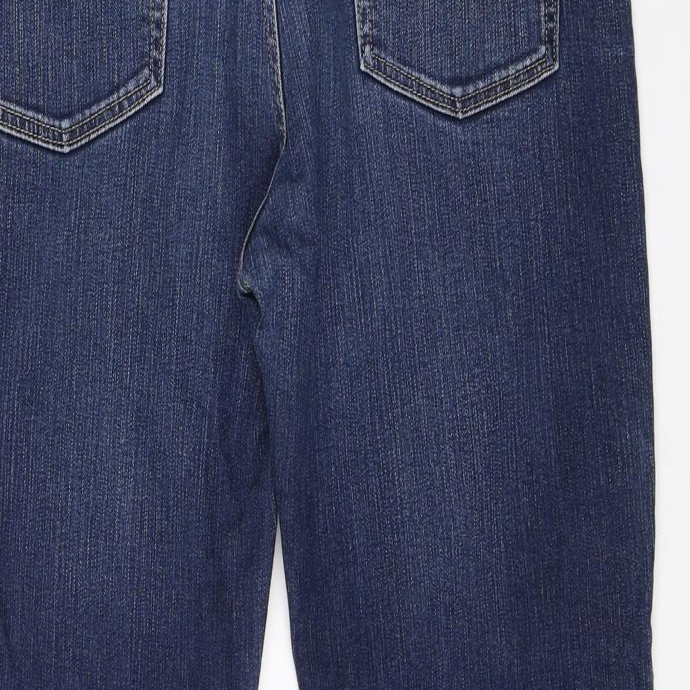 Levis Mens Blue  Denim Straight Jeans Size 36 L30 in