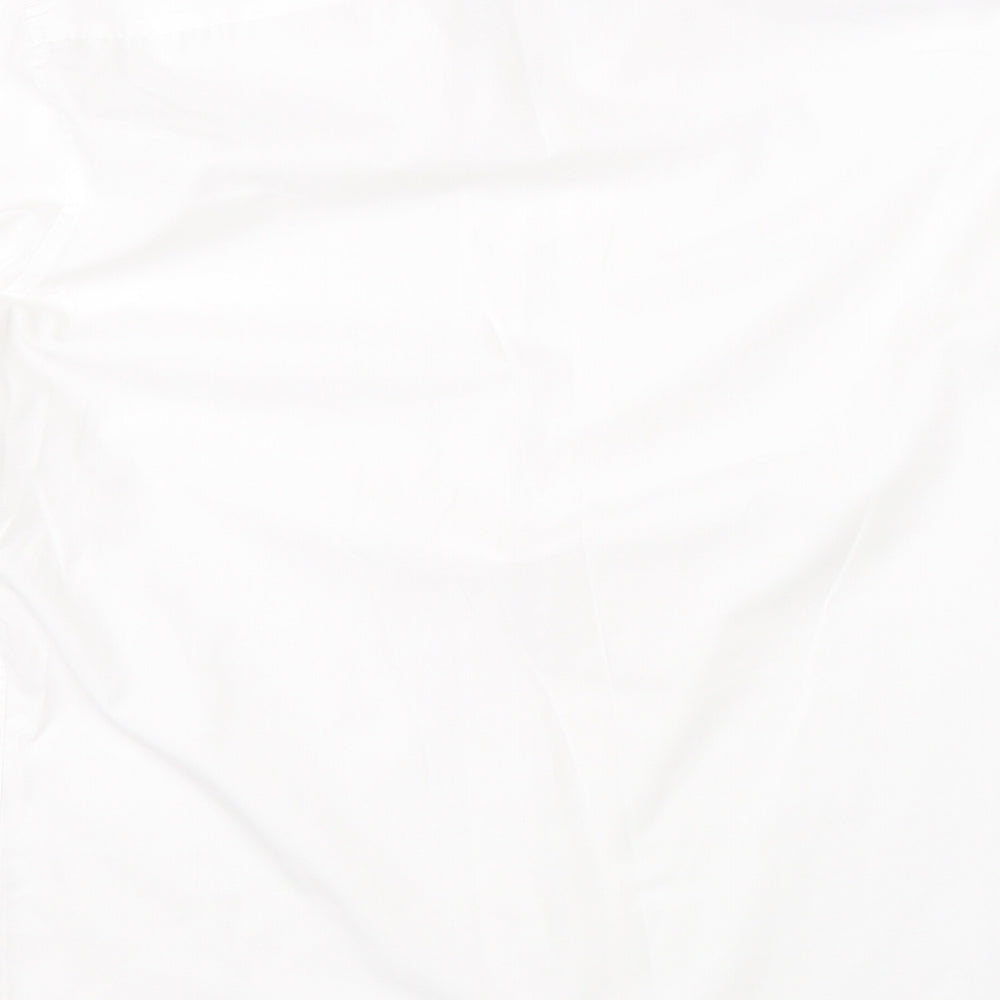 TU Mens White    Dress Shirt Size 16