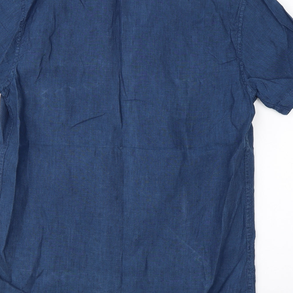 Crew Clothing Mens Blue    Button-Up Size S