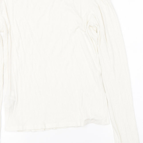 FOREVER 21 Womens White   Pullover Jumper Size XL