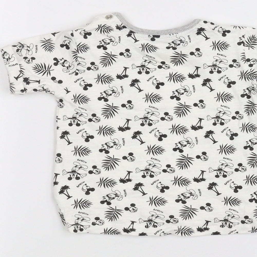George Baby White   Basic T-Shirt Size 6-9 Months