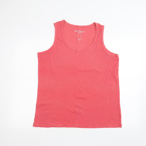 BM Womens Pink   Basic Tank Size XL