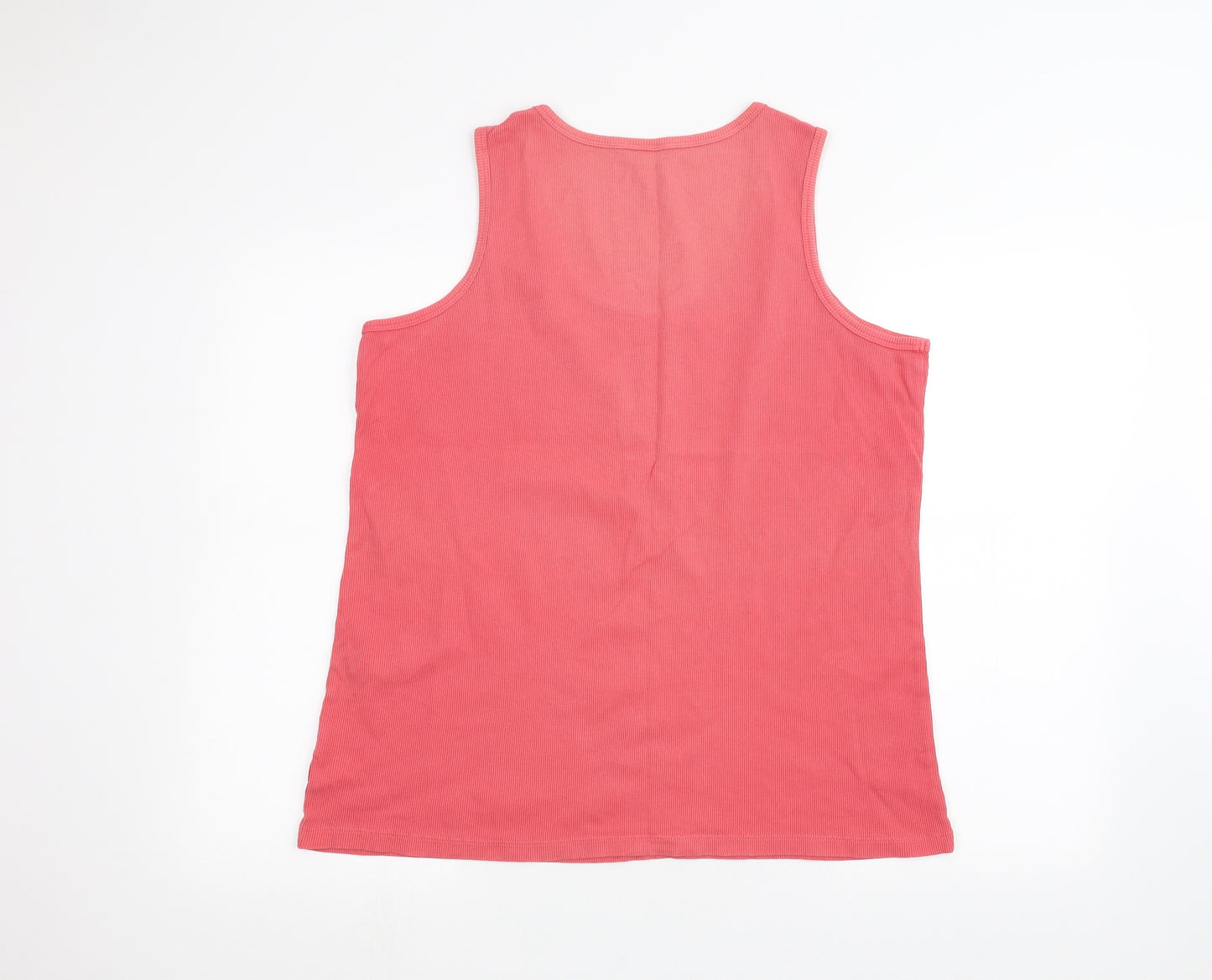 BM Womens Pink   Basic Tank Size XL