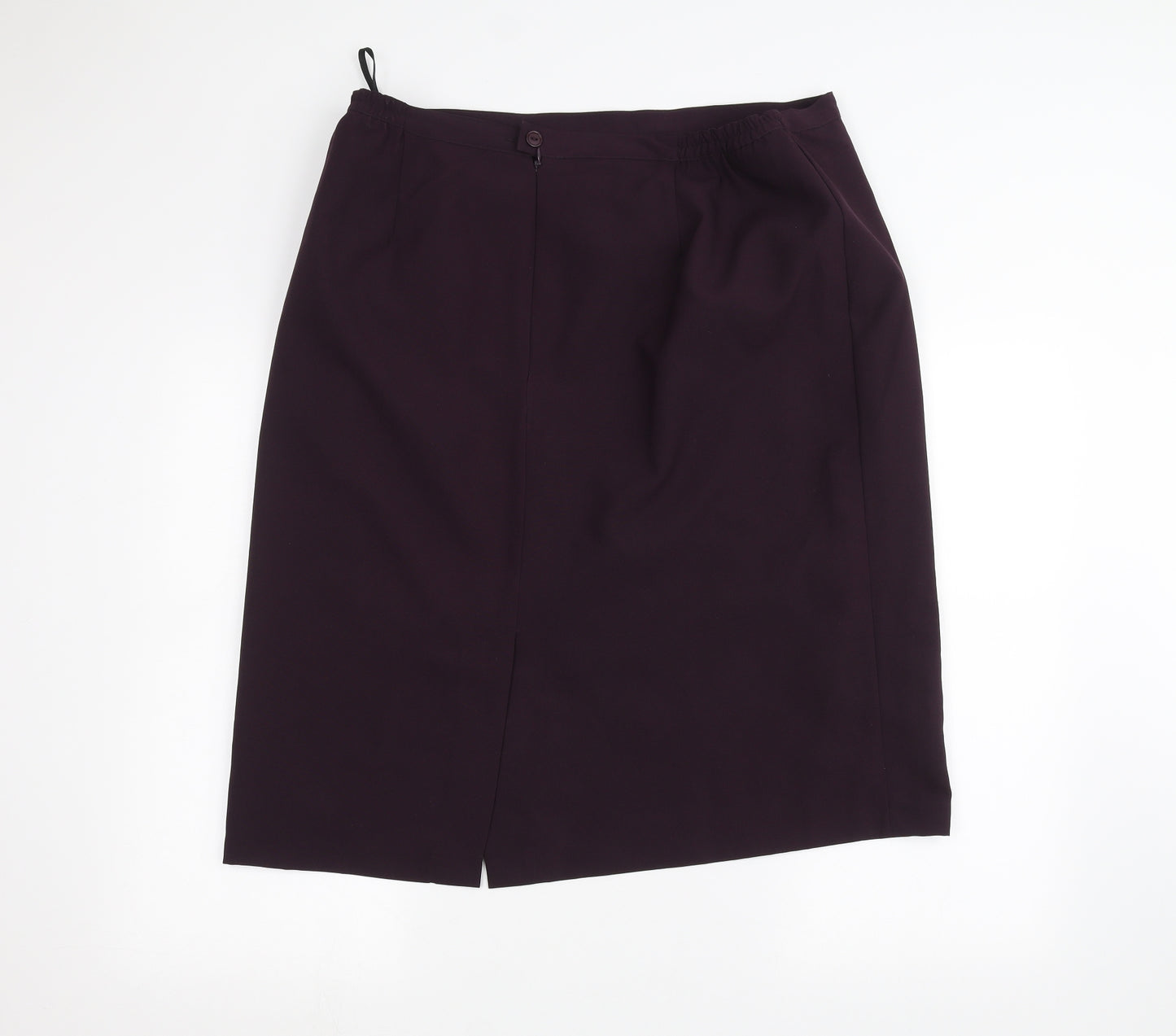 EWM Womens Purple   A-Line Skirt Size 20