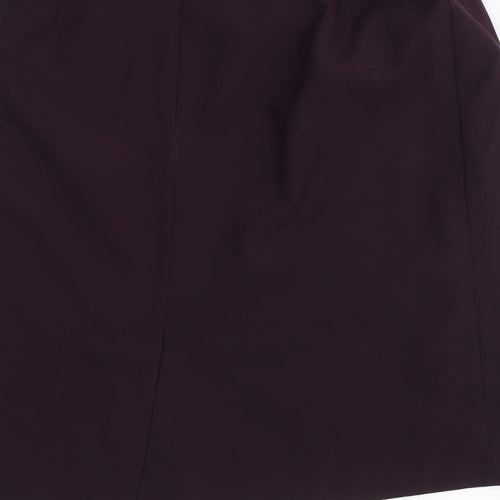 EWM Womens Purple   A-Line Skirt Size 20
