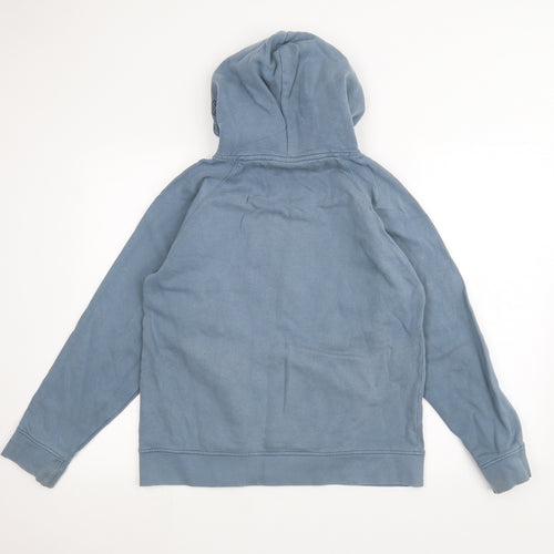 Animal Mens Blue   Pullover Hoodie Size L