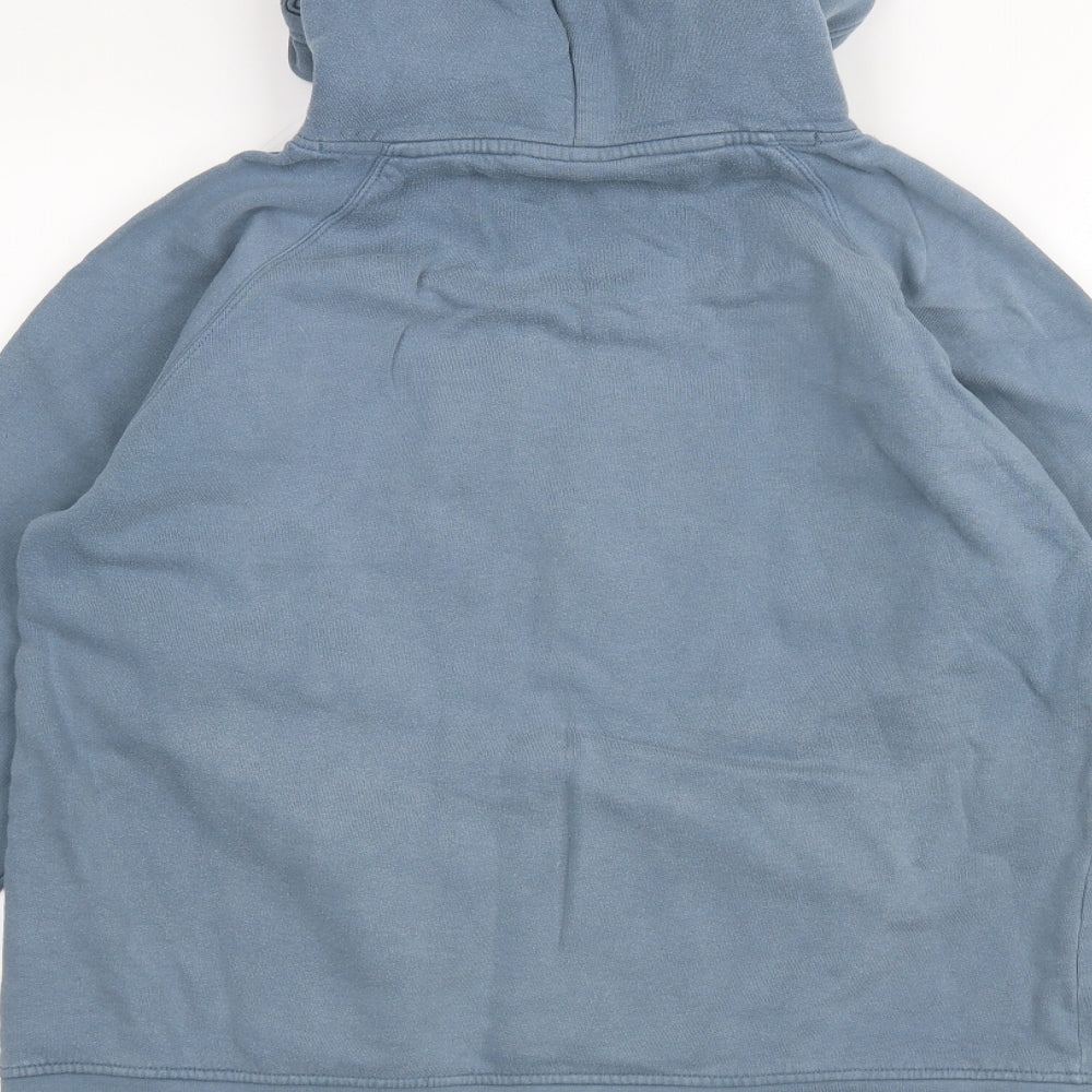 Animal Mens Blue   Pullover Hoodie Size L