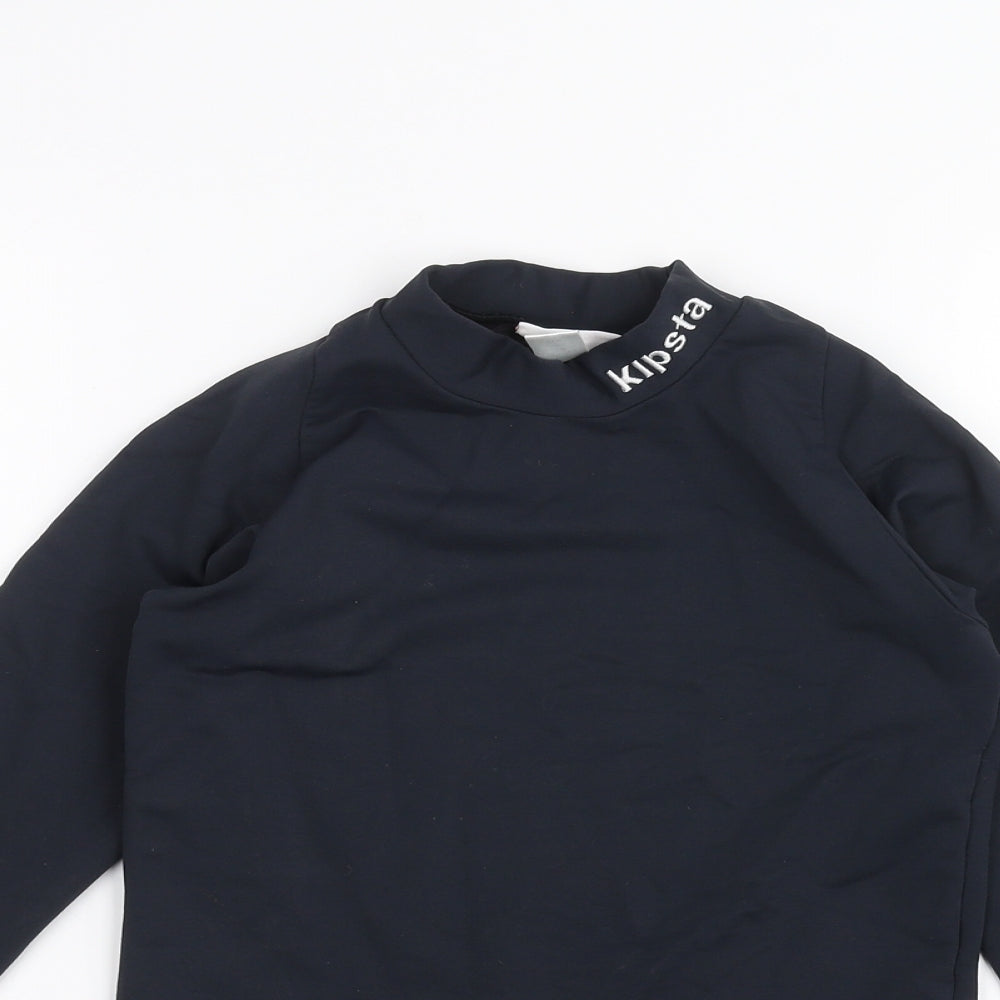 DECATHLON Boys Blue   Basic T-Shirt Size 9-10 Years