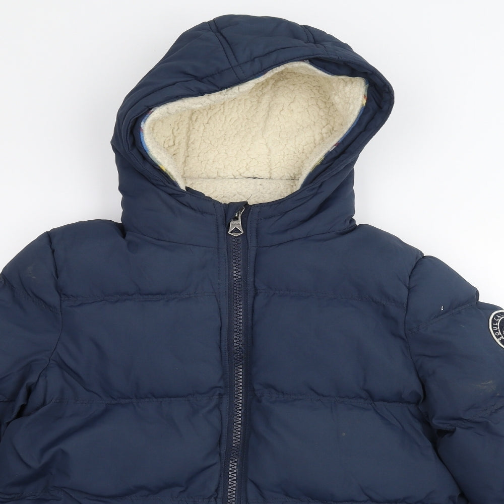 SoulCal&Co Boys Blue   Puffer Jacket Coat Size 11-12 Years