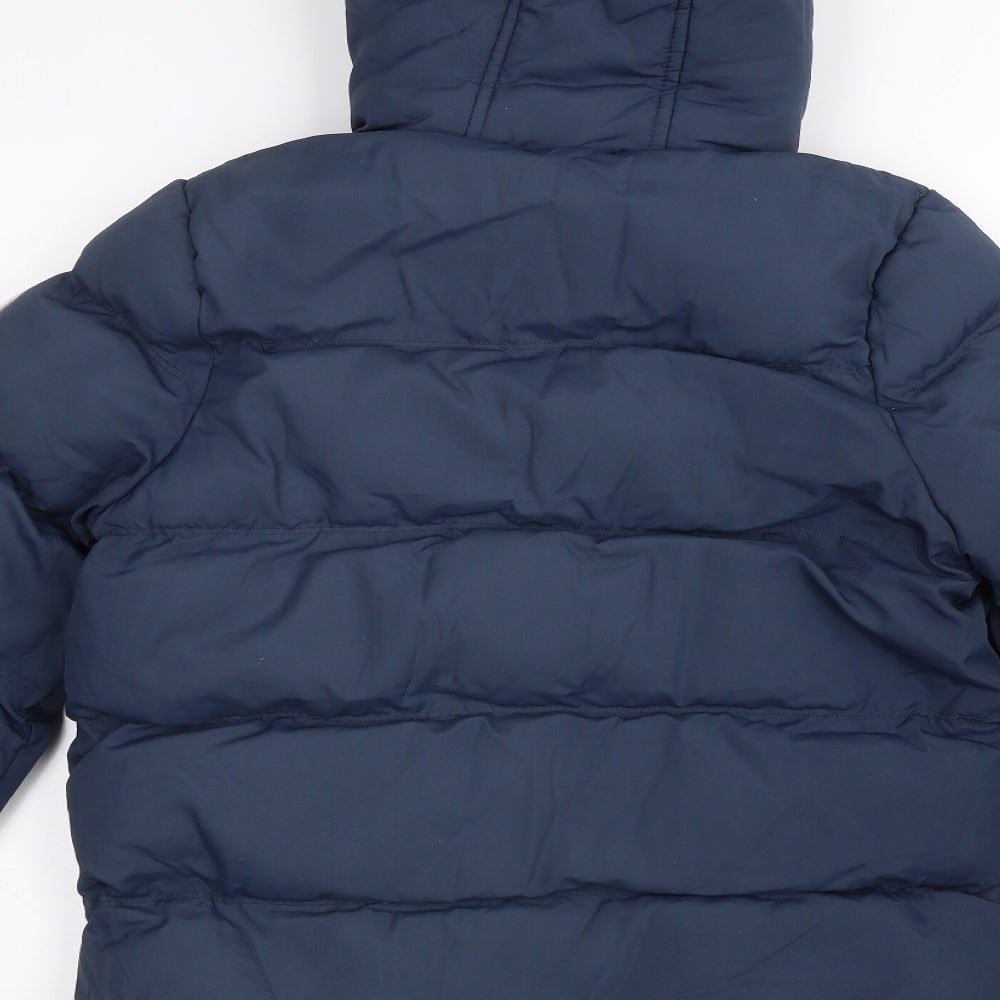 SoulCal&Co Boys Blue   Puffer Jacket Coat Size 11-12 Years