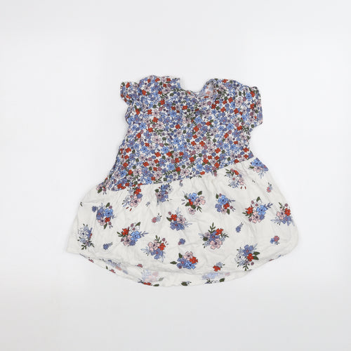 Mini Club Baby White Floral  A-Line  Size 18-24 Months