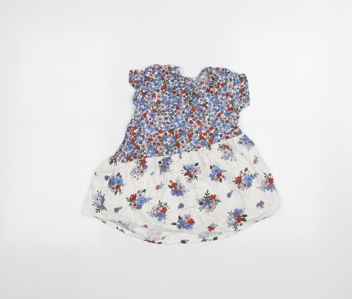 Mini Club Baby White Floral A-Line Size 18-24 Months