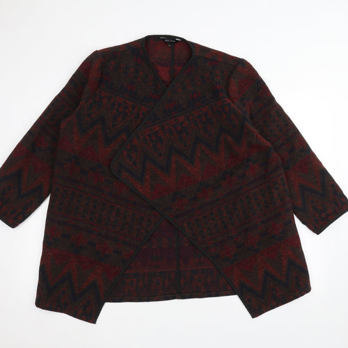 New Look Womens Brown   Jacket Coatigan Size 14