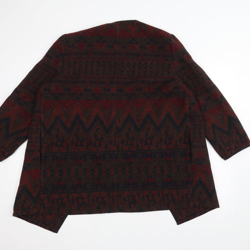 New Look Womens Brown   Jacket Coatigan Size 14