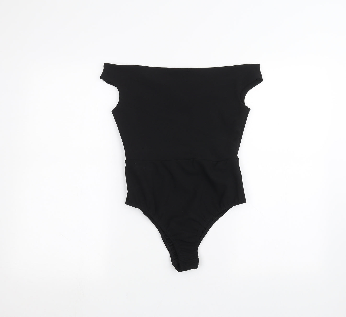 Missguided Womens Black   Bodysuit One-Piece Size 10