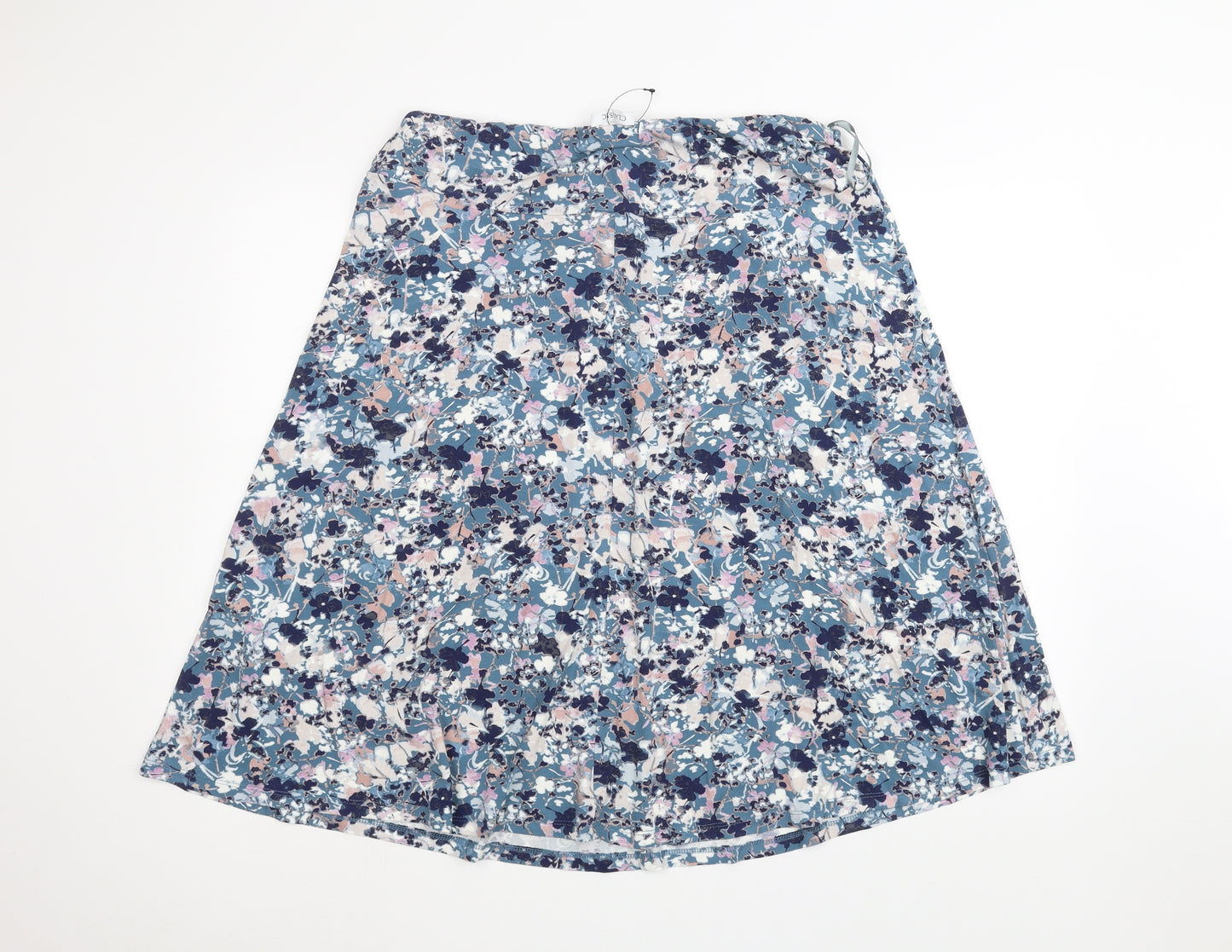 Marks and Spencer Womens Blue   A-Line Skirt Size 16