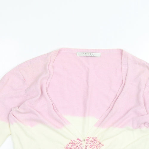 Nougat London Womens Pink   Cardigan Jumper Size S