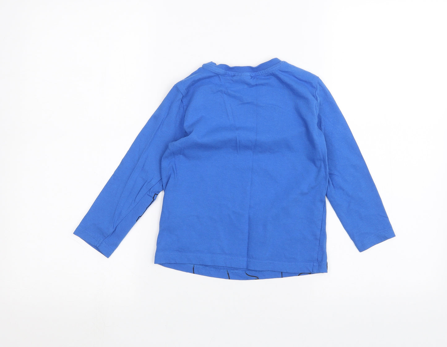 paw patrol Boys Blue   Basic T-Shirt Size 4-5 Years  - Paw Patrol