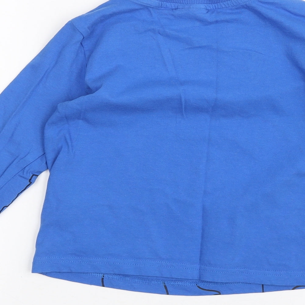 paw patrol Boys Blue   Basic T-Shirt Size 4-5 Years  - Paw Patrol