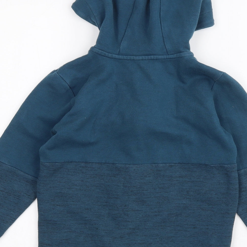 George Boys Blue   Full Zip Hoodie Size 7-8 Years