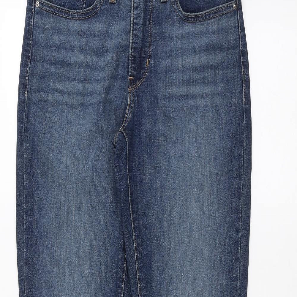 Levi's Womens Blue  Denim Skinny Jeans Size 28 in L30 in