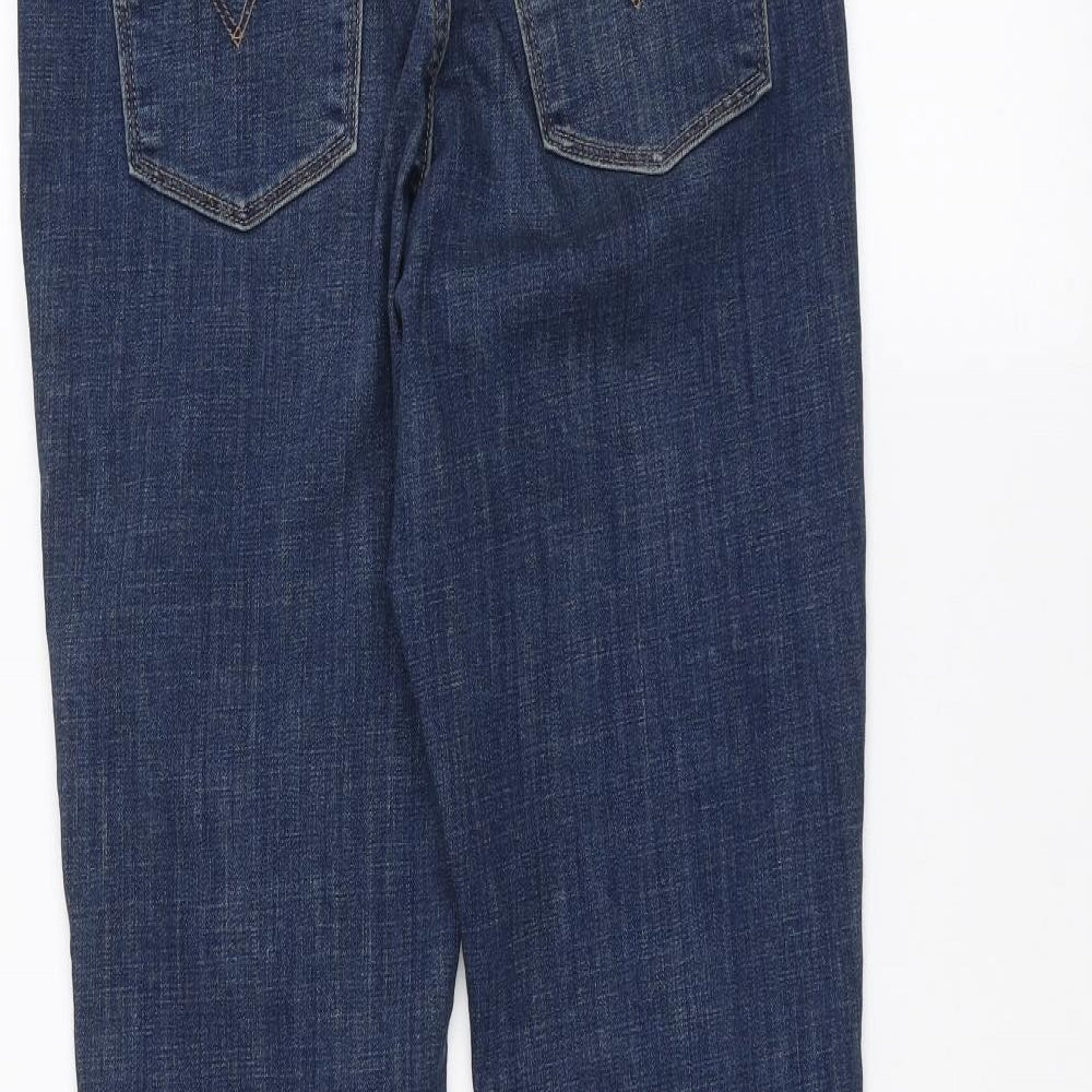 Levi's Womens Blue  Denim Skinny Jeans Size 28 in L30 in