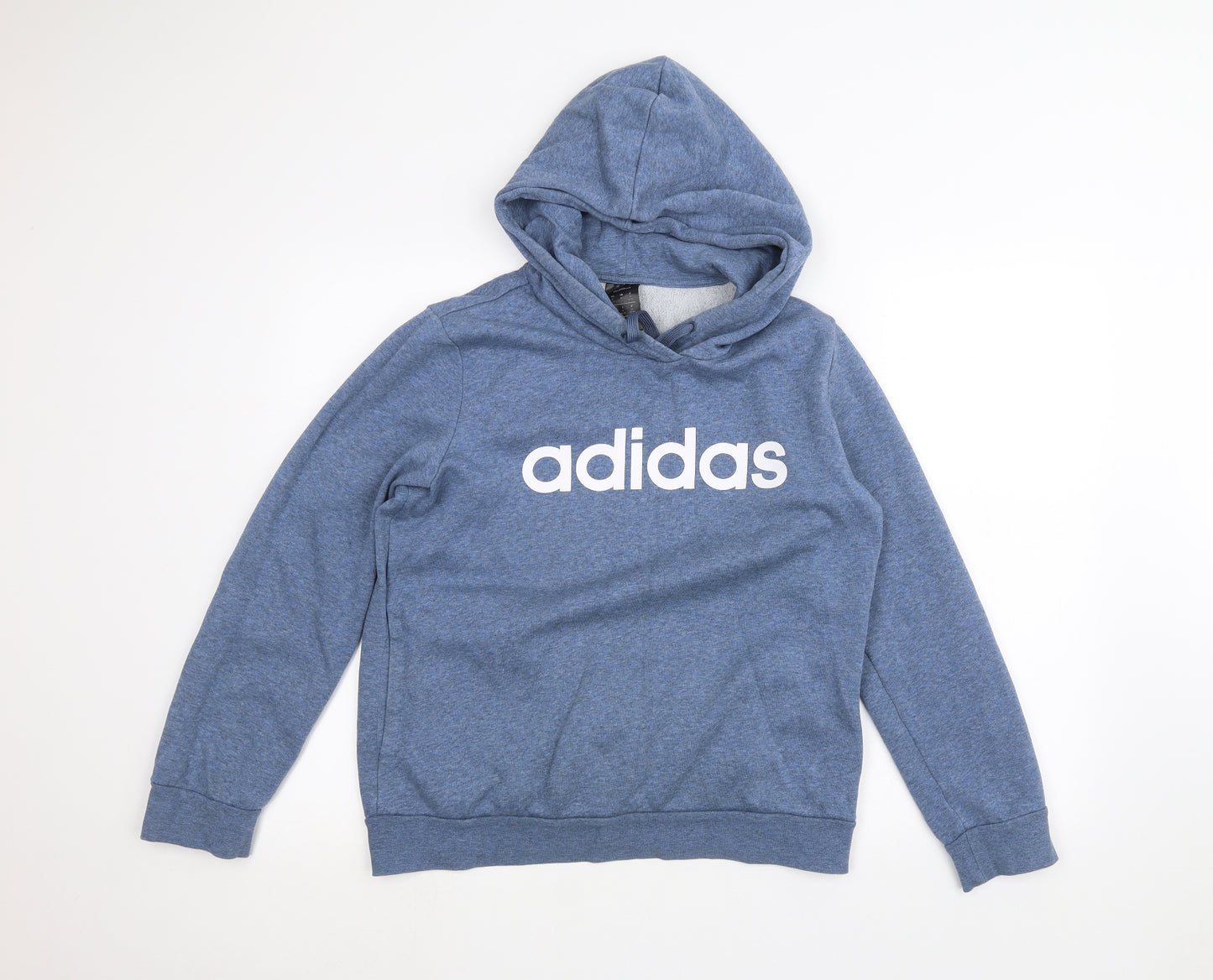 adidas Womens Blue   Pullover Hoodie Size 12