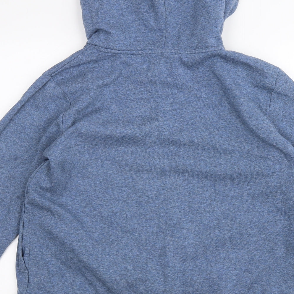 adidas Womens Blue   Pullover Hoodie Size 12