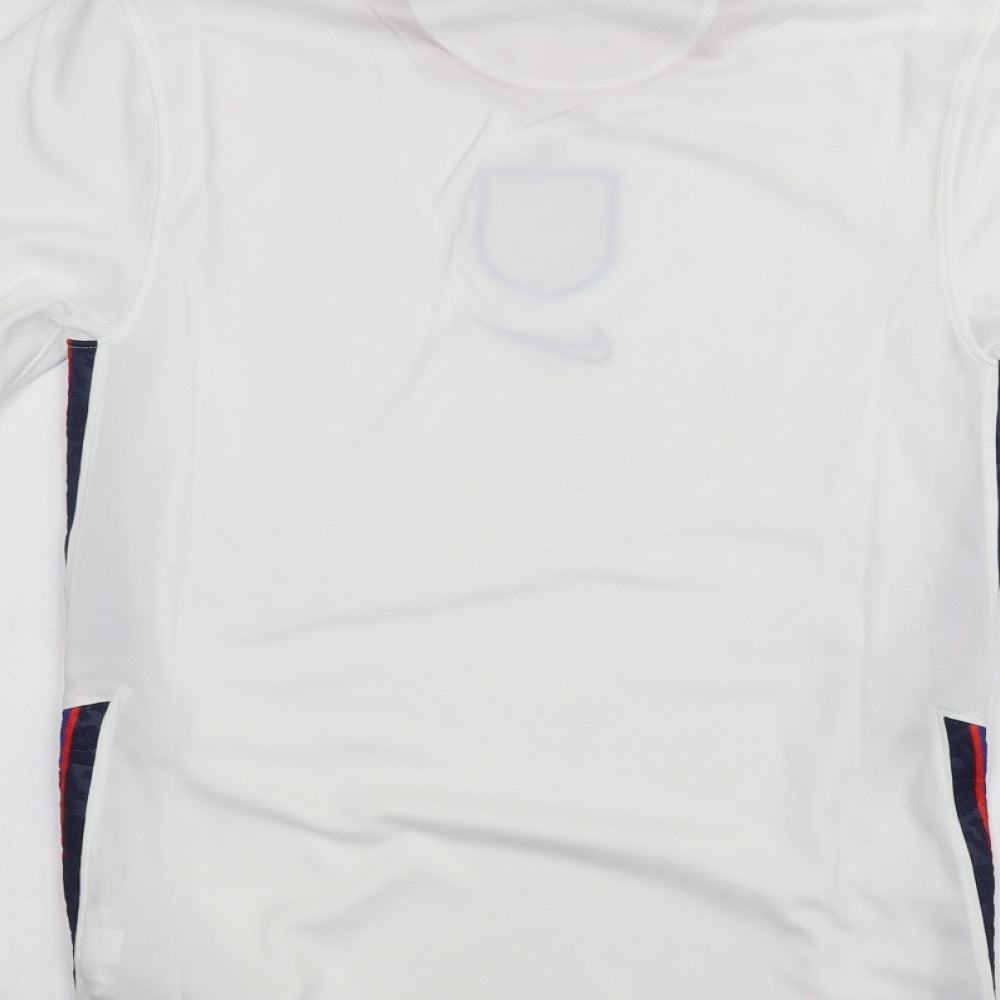 Nike Mens White    T-Shirt Size XS  - England