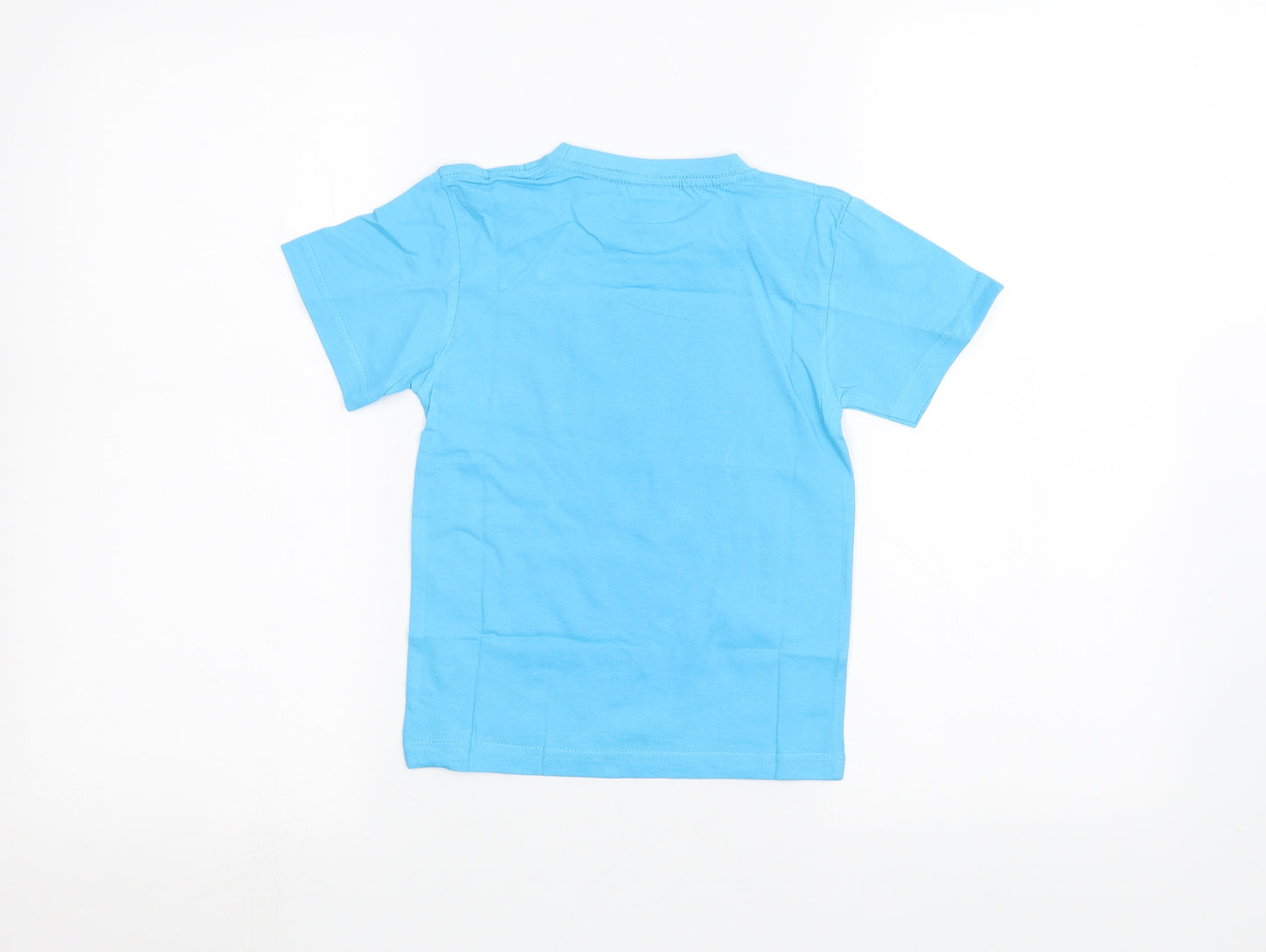 JHK Boys Blue   Basic T-Shirt Size 3-4 Years  - Krakow