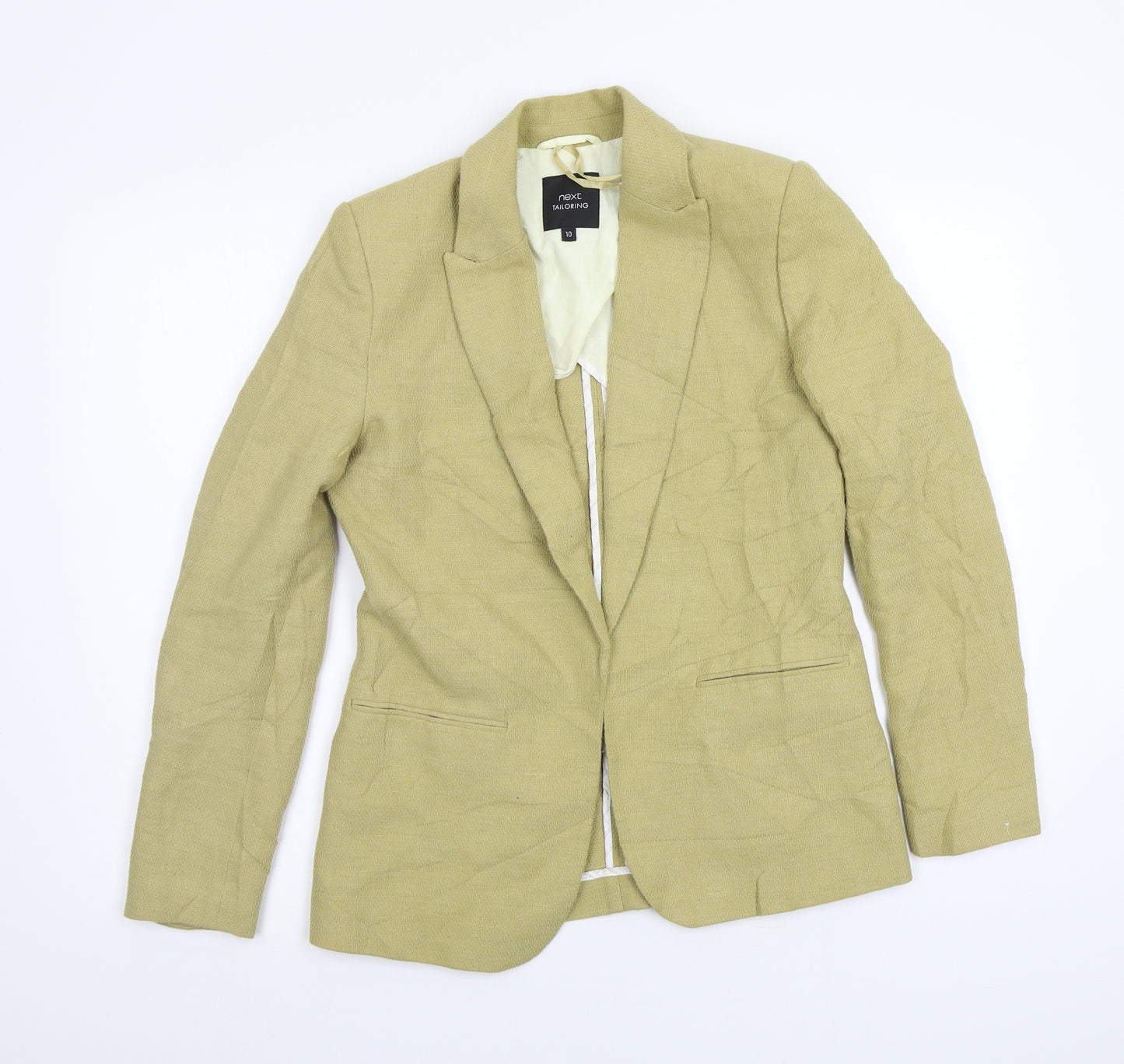 NEXT Womens Beige   Jacket Blazer Size 10