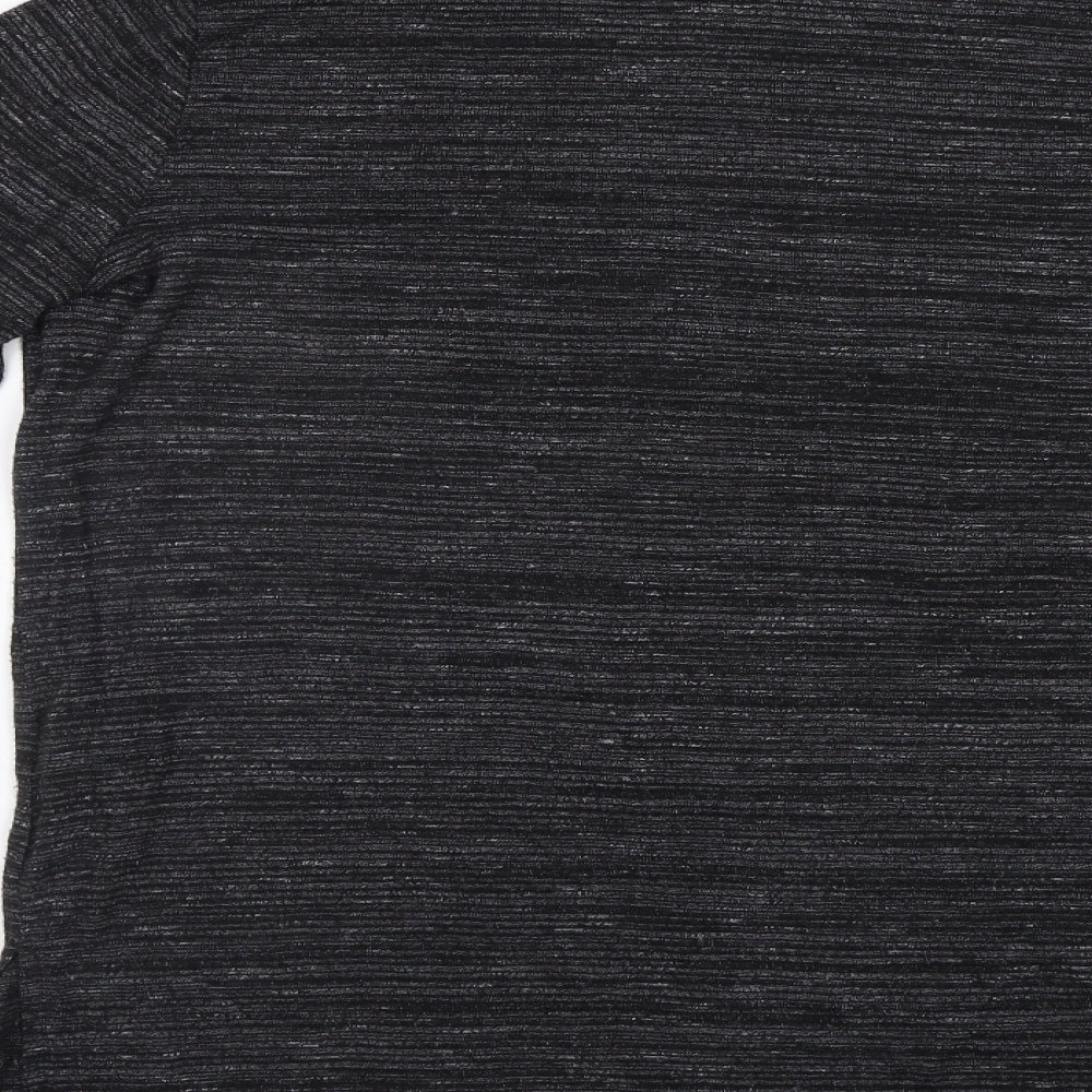 Papaya Womens Black Striped  Basic Blouse Size 18