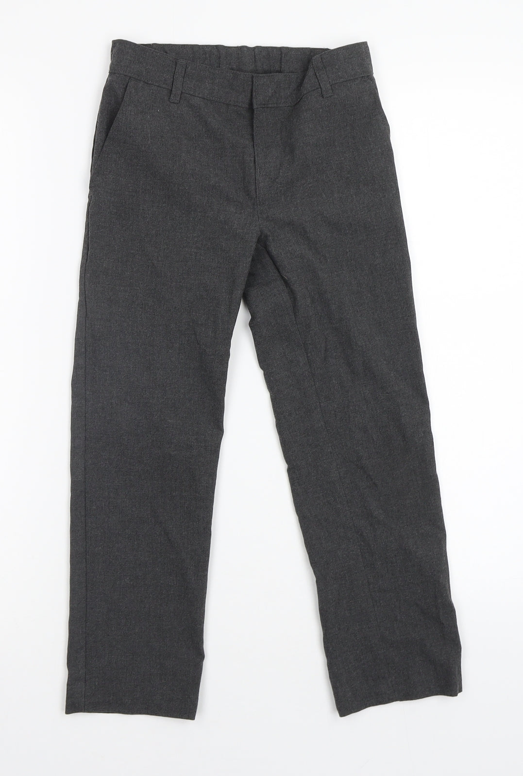 M&S Boys Grey   Dress Pants Trousers Size 7-8 Years