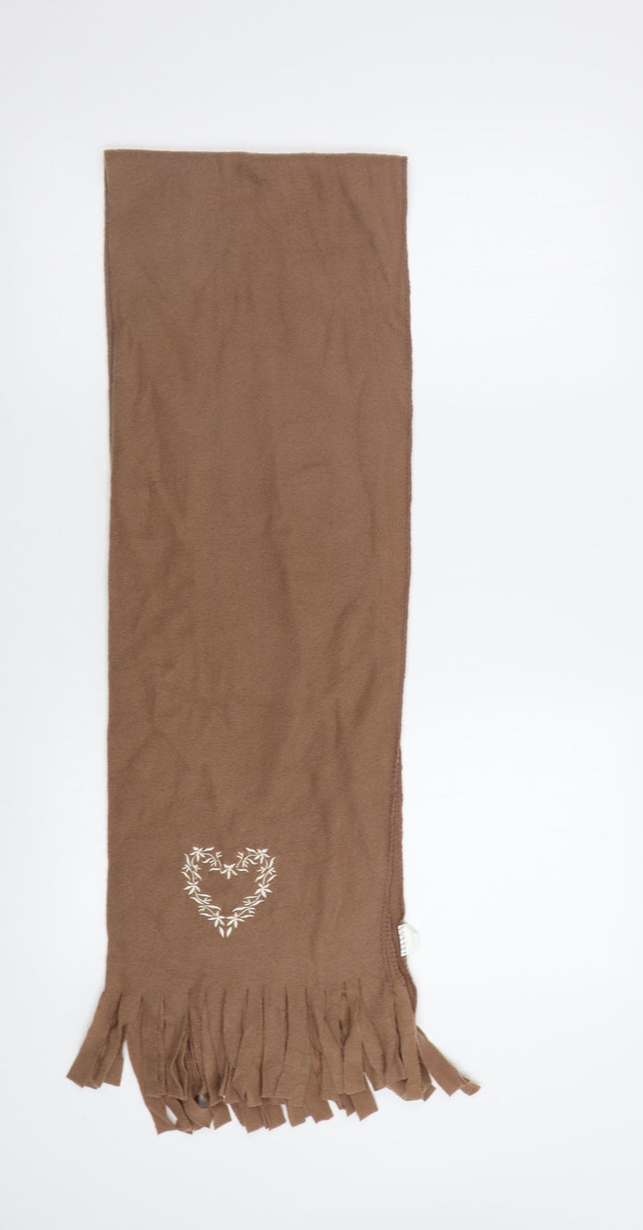 Linvosges Womens Brown Floral   Scarf