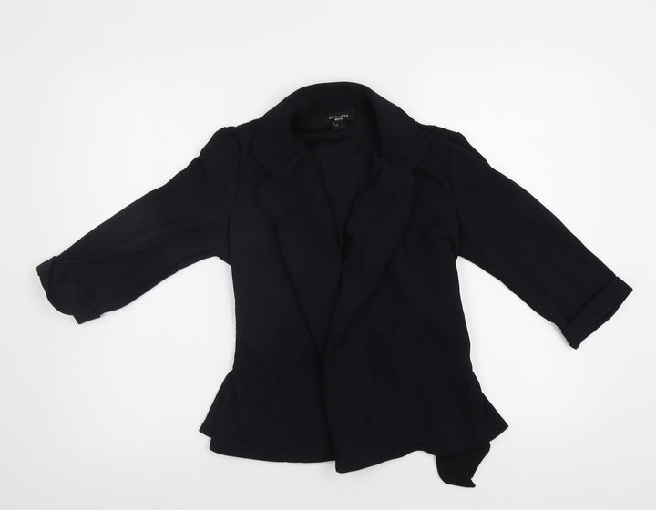 New Look Womens Black Jacket Blazer Size 6