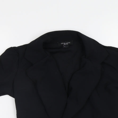 New Look Womens Black   Jacket Blazer Size 6