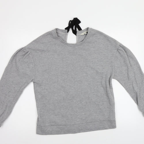 F&F Womens Grey   Pullover Sweatshirt Size 8