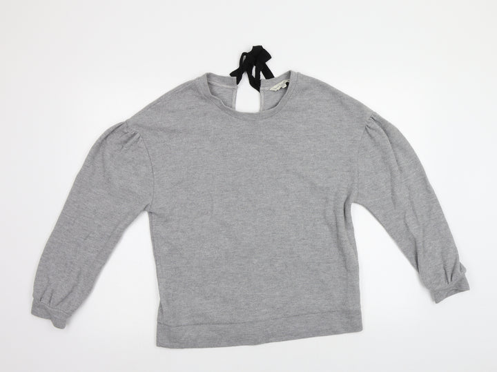 F&F Womens Grey   Pullover Sweatshirt Size 8