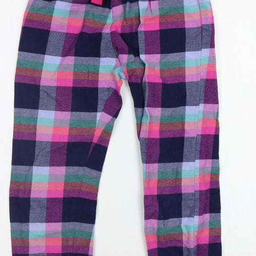 NEXT Girls Multicoloured Check   Pyjama Pants Size 7-8 Years
