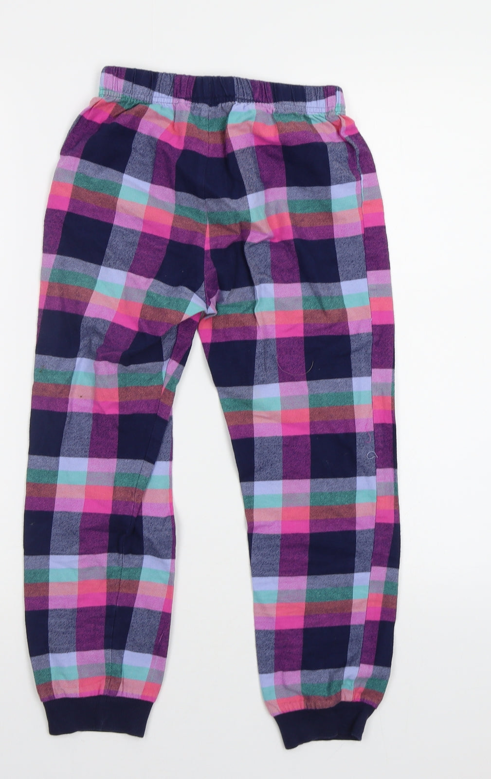 NEXT Girls Multicoloured Check   Pyjama Pants Size 7-8 Years