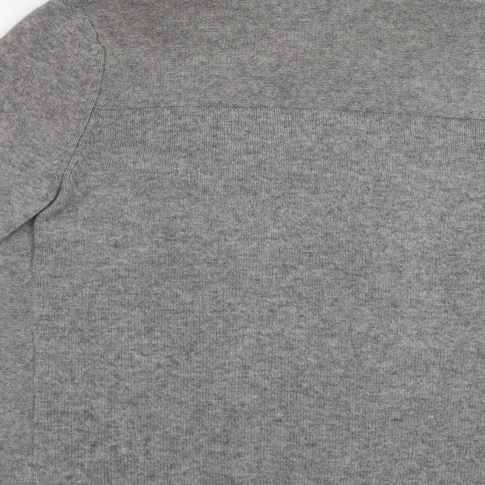 The White Company Womens Grey   Overcoat Coatigan Size 14