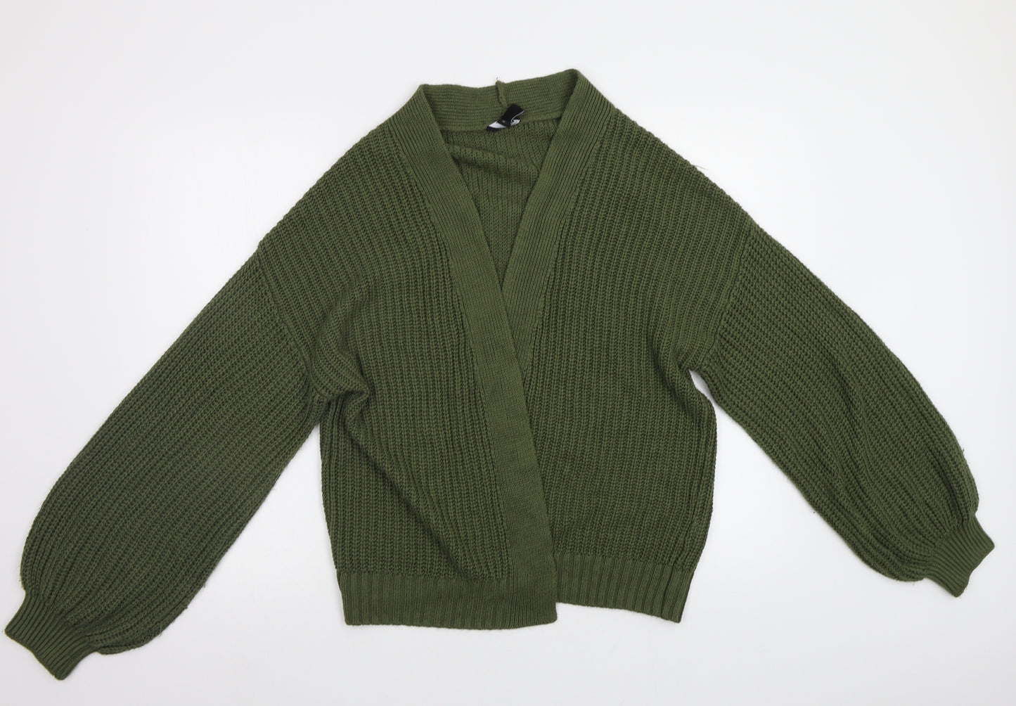 New Look Womens Green   Cardigan Jumper Size M
