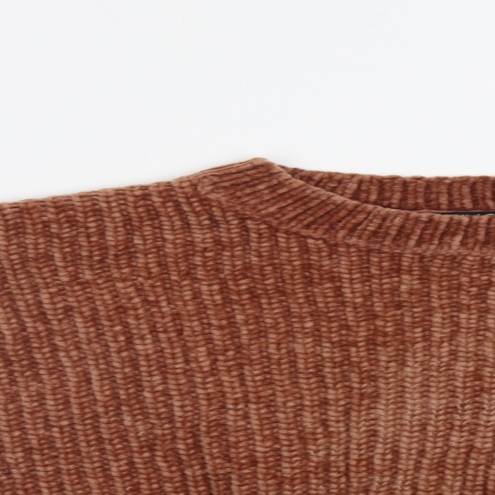 New Look Girls Brown   Pullover Jumper Size 12 Years