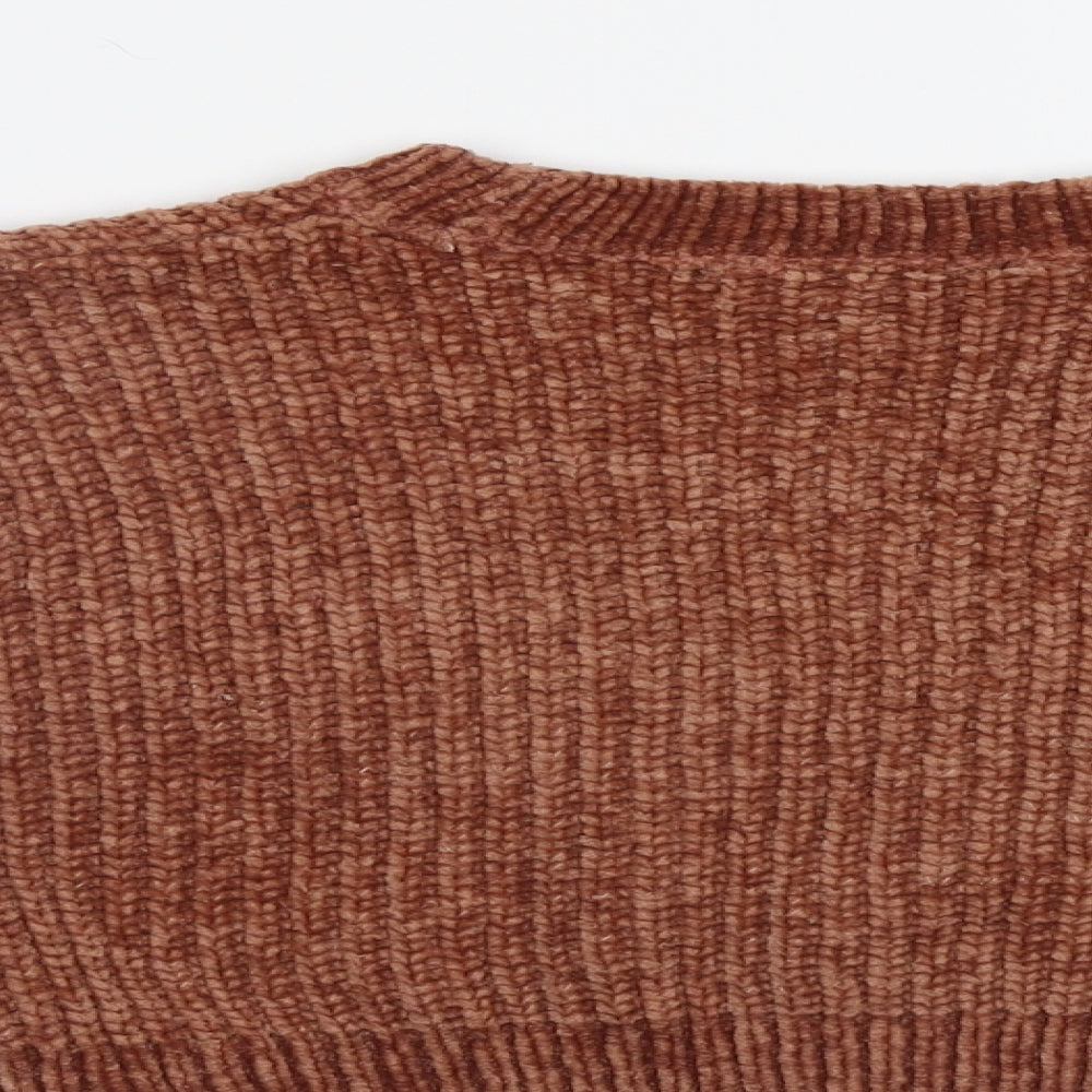 New Look Girls Brown   Pullover Jumper Size 12 Years