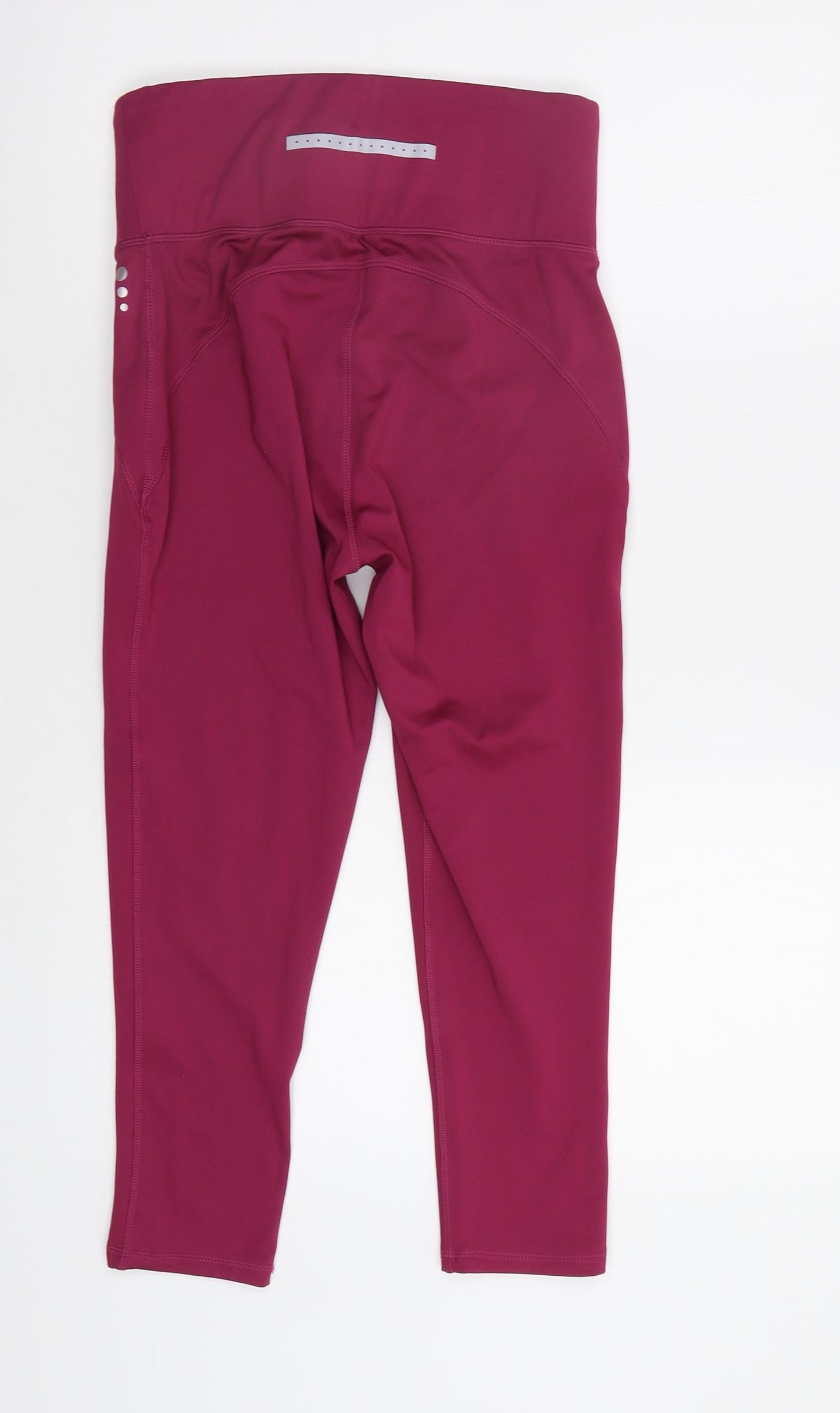 TU Womens Pink   Capri Leggings Size 10 L23 in